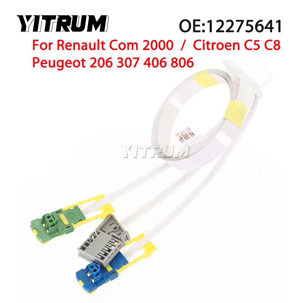 YITRUM Repaire Wire Cable With 3 Plugs For Renault Com 2000 Peugeot 206 307 406 806 For Citroen C5 C8 12275641
