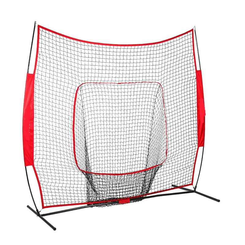 7X7 Baseball Net Indoor Outdoor Portable Practice Hitting Training Rebound Screen