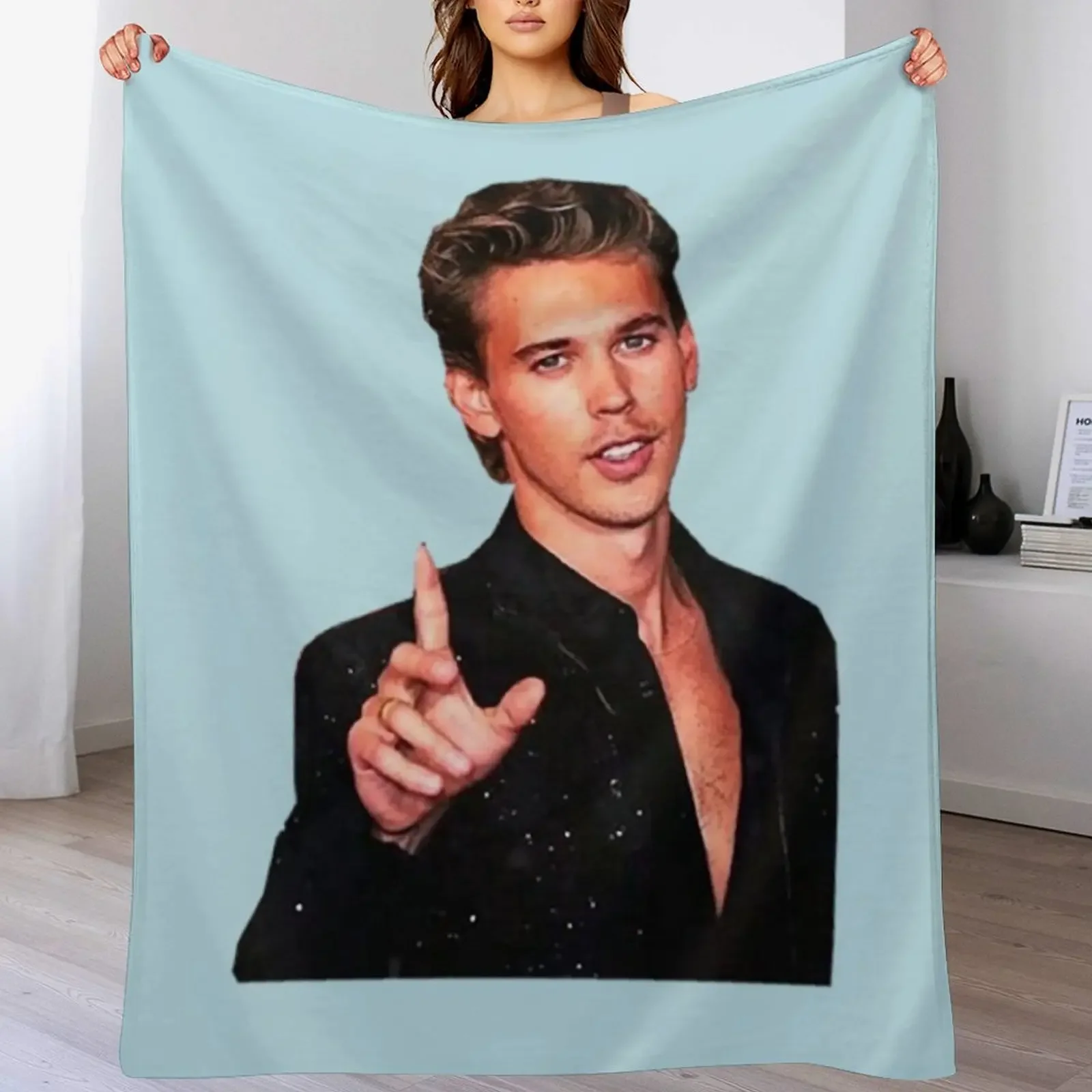 

Austin Butler 2 Throw Blanket Luxury Designer Sofas Giant Sofa Vintage Blankets