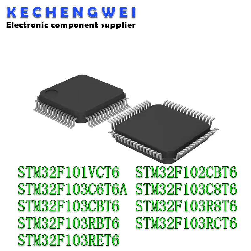 STM32F101VCT6 STM32F102CBT6 STM32F103C6T6A STM32F103C8T6 STM32F103CBT6 STM32F103R8T6 STM32F103RBT6 STM32F103RCT6 STM32F103RET6 #1