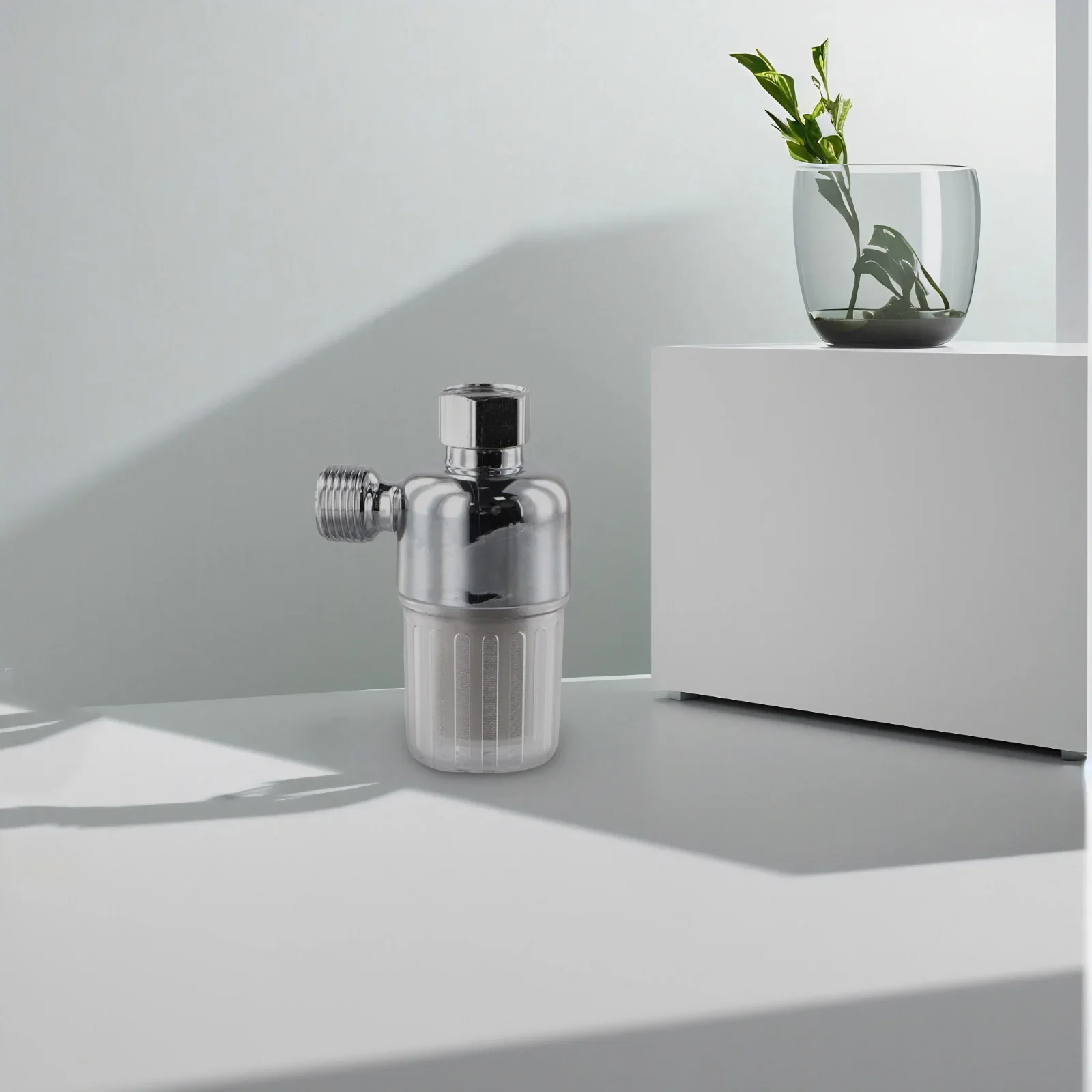 

Фильтры для крана для питьевой воды 1*95*44 мм/3,7*1,8 дюйма ПК + ультрафильтрационный очиститель воды из нержавеющей стали, новый