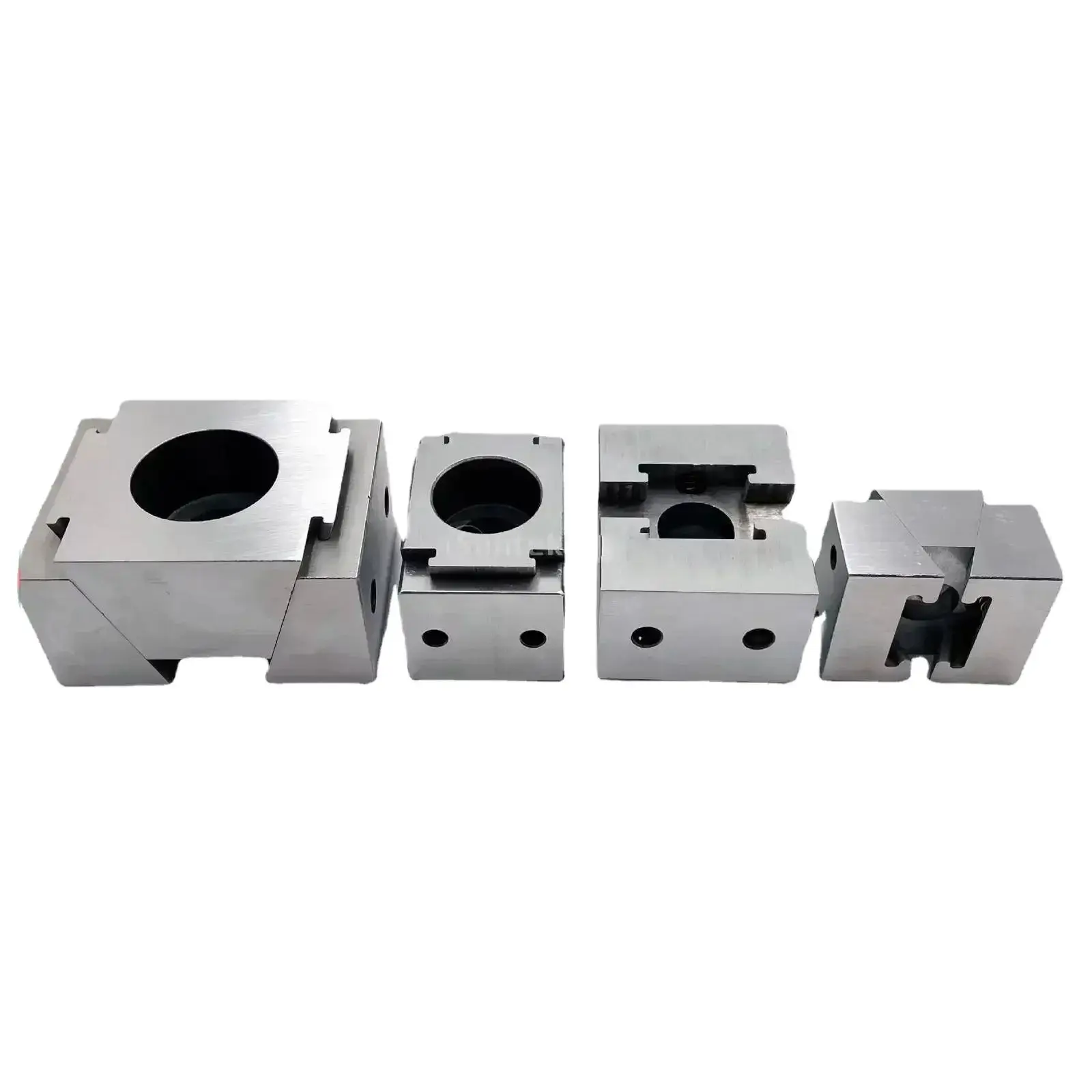 Smooth Jaws MINI OK Wedge Clamps M6 8 10 12 Precision Modular Single Vise for CNC Industrial Machining