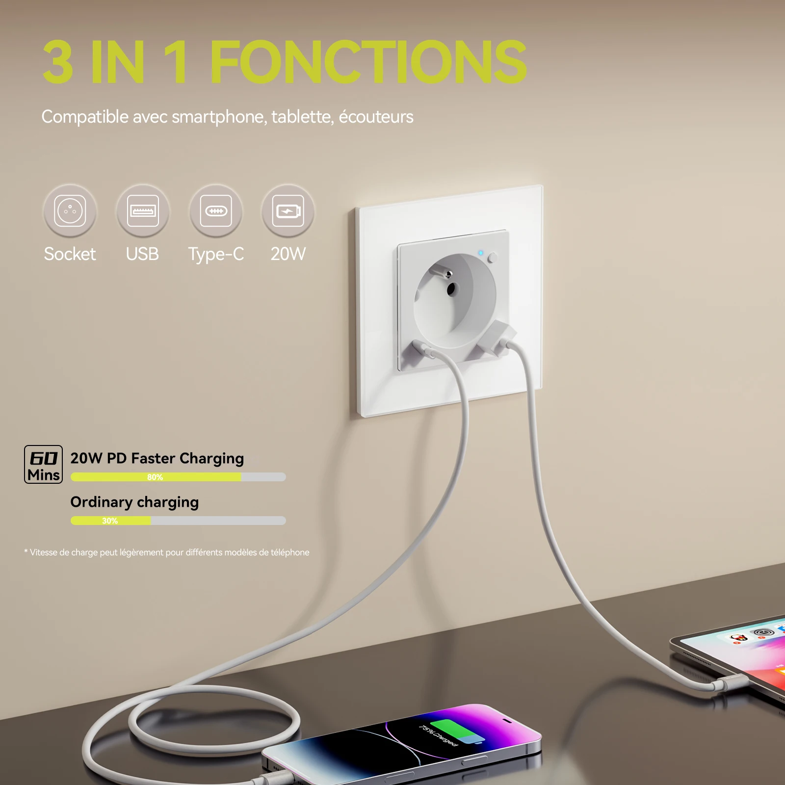 BSEED Zigbee FR ソケットコントロールスマート - Smart Wall Socket のレビューと価格
