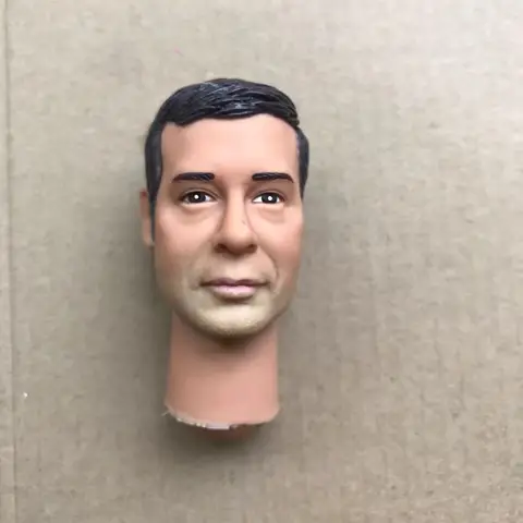 1/6 Huvud Manlig Dockhuvud Soldat Män Dockhuvuden Samling Dockdelar Berömda Män Figurhuvuden Leksaksdelar Kvalitetstillbehör 8 best sales mode docka huvud - №7