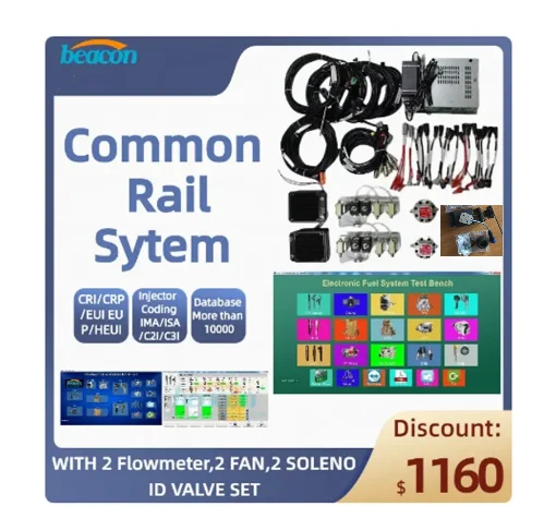 Common Rail CRS390 CRS960 Diesel Fuel Injector Pump EUI EUP HEUI Computer Control Test System