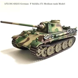 1/72 DG 63215 German P F Sd.Kfz.171 Medium tank Model  Finished product collection model