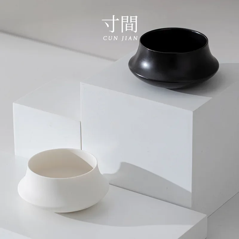

Candle Holders Creative Geometry Ceramic Aromatherapy Candle Empty Cup Home Decoration m