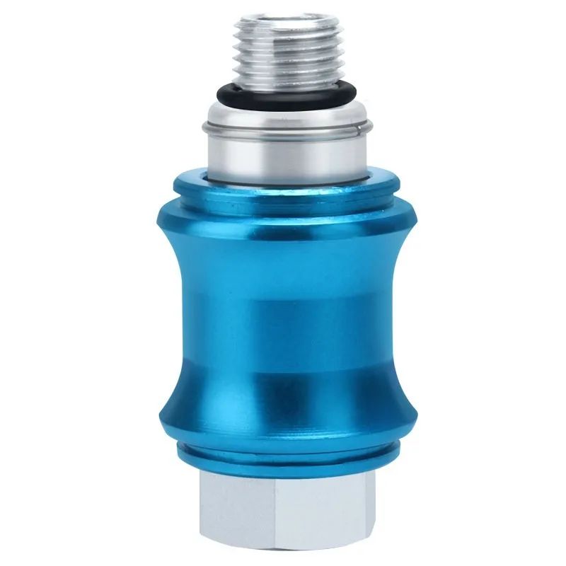 HSV-06 08 10 15 20-B-SS-SF-FF Aluminum Pneumatic Hand Slide Valve Manual Push Exhaust Control Switch External-Internal Thread