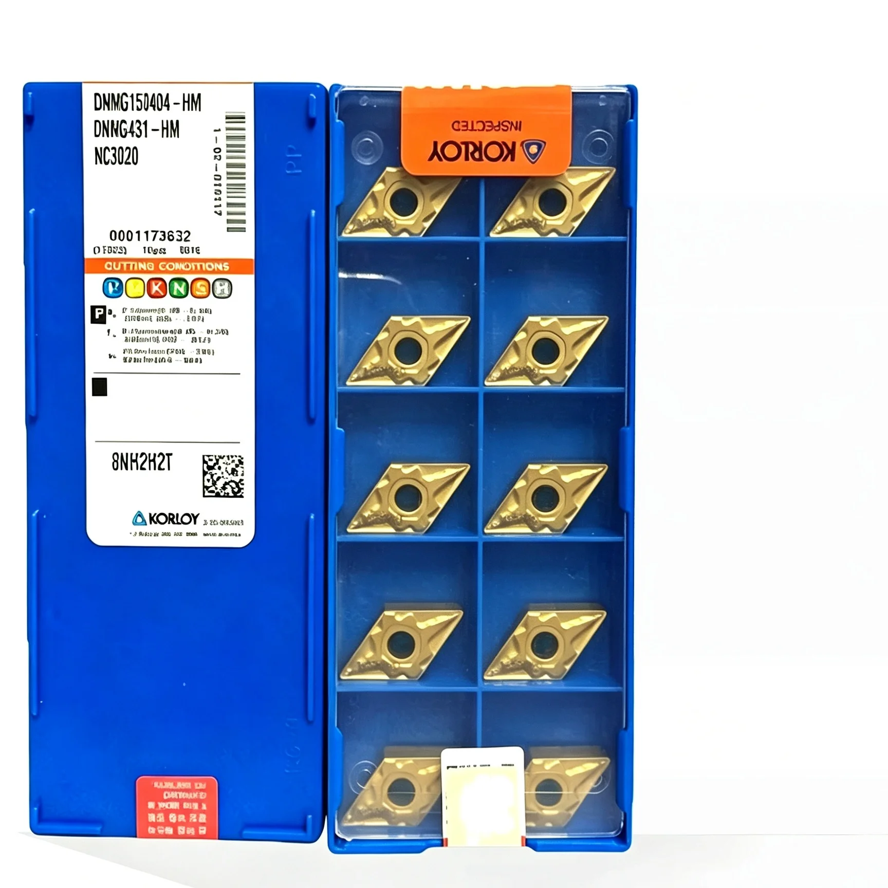 KORLOY DNMG110404 DNMG110408 DNMG150404 DNMG150408 DNMG150604 DNMG150608 H01 NC3030 PC9030 PC5300 Carbide Insert DNMG Inserts