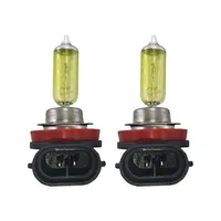 2pcs Yellow/white 100W/55W H11 H8 H9 12V-24V DC Halogen Bulb High Beam Headlight Daytime Running Light Aluminum Alloy Car Lights