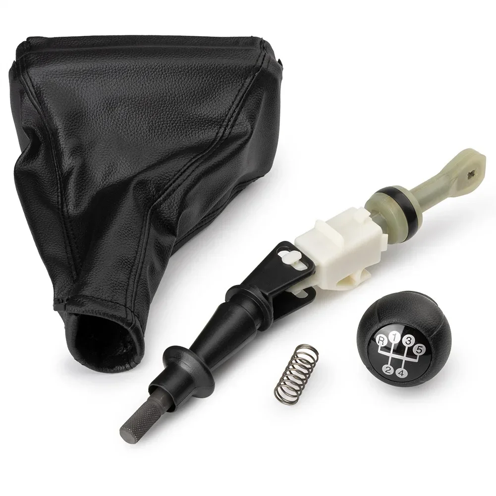 

5 Speed Car Gear Shift Knob Assembly Shift Lever Head Ball Gear Sleeve For Opel For CORSA C 93382834 Car Interior