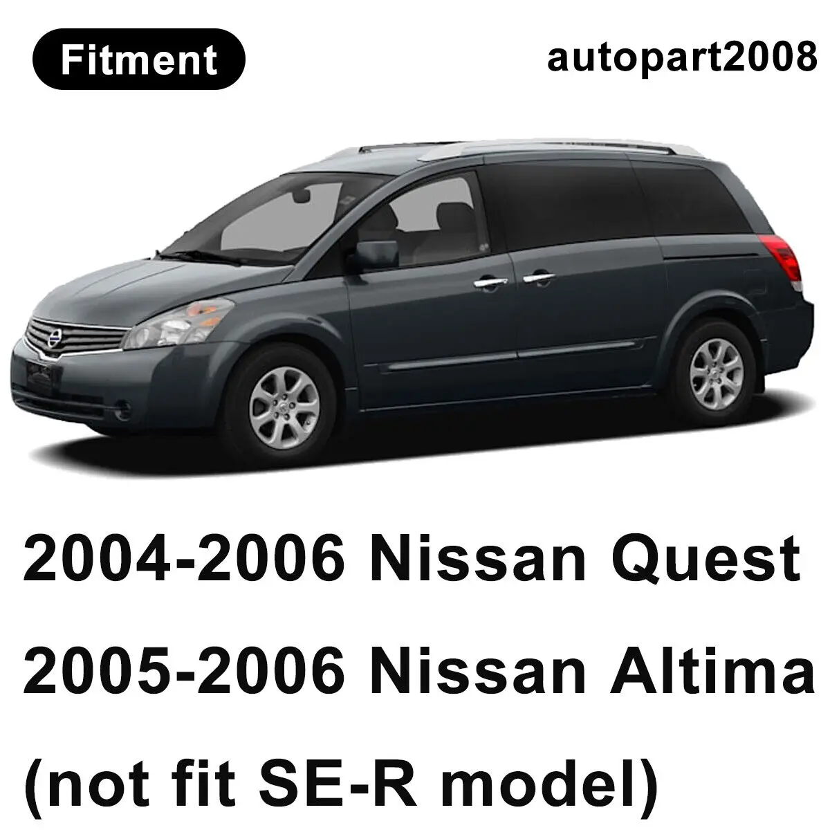 Case for Nissan Quest fog light 2005-2006halogen fog lamp H11 12V 55W shipping free