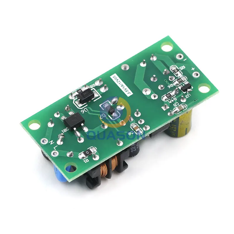 12V500mA switching power supply module, 5W constant voltage power supply, 220VAC-DC to 12V power board 500mA 12V