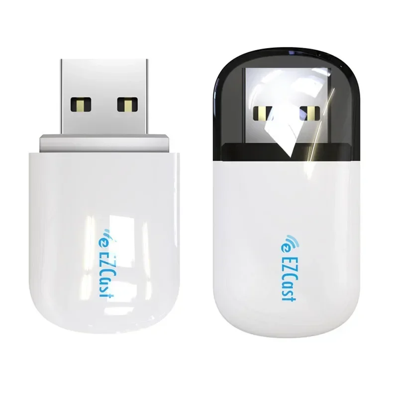 بطاقة شبكة USB لاسلكية 4.2 محول بلوتوث واي فاي ثنائي التردد 5.8G + 2.4G 11AC، سرعة عالية 650M، يدعم 11AC بلوتوث 4.2