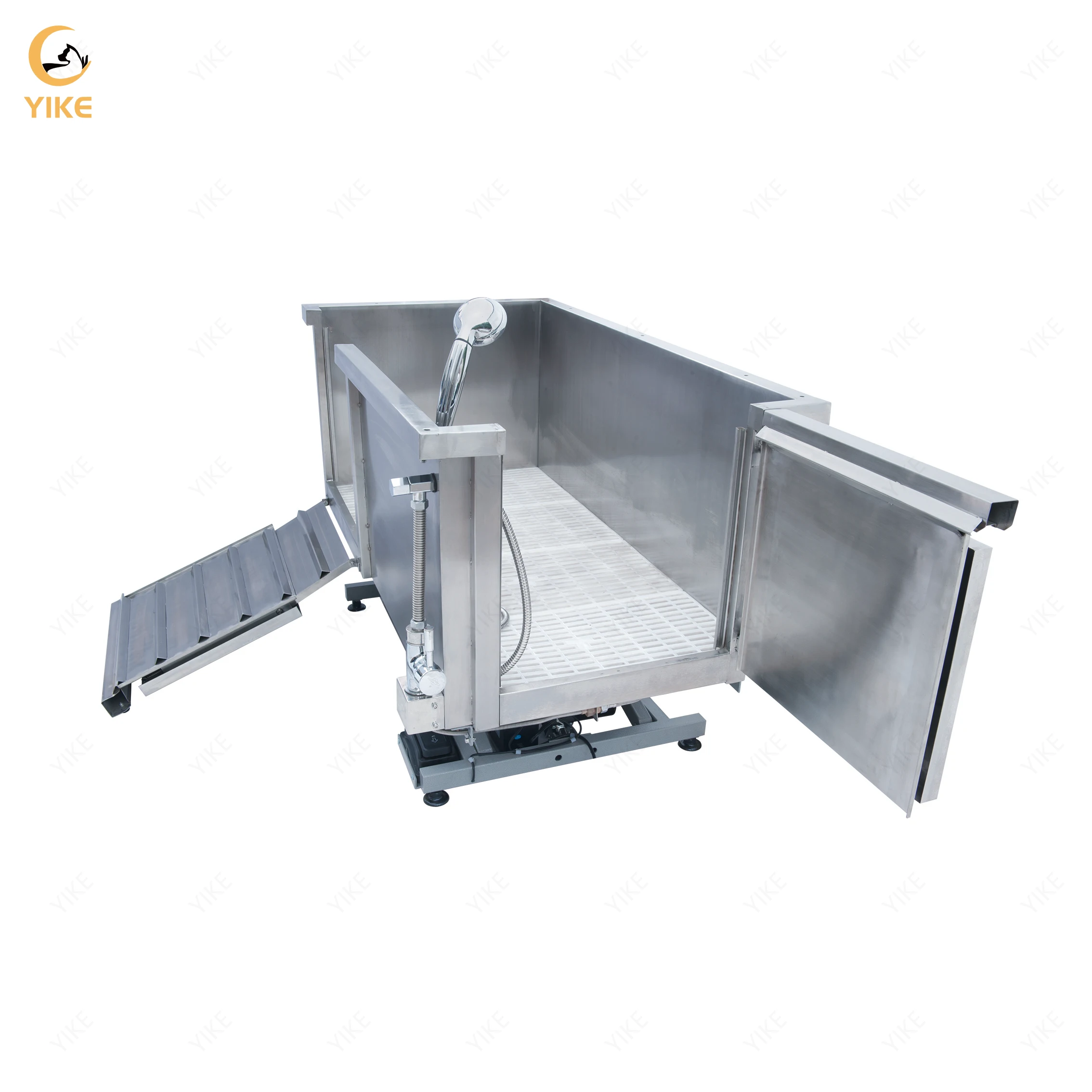 Pet Cleaning and Grooming Products Washing Station Stainless Steel Dog Bathing Pool Electric Lifting Pet Bathtub