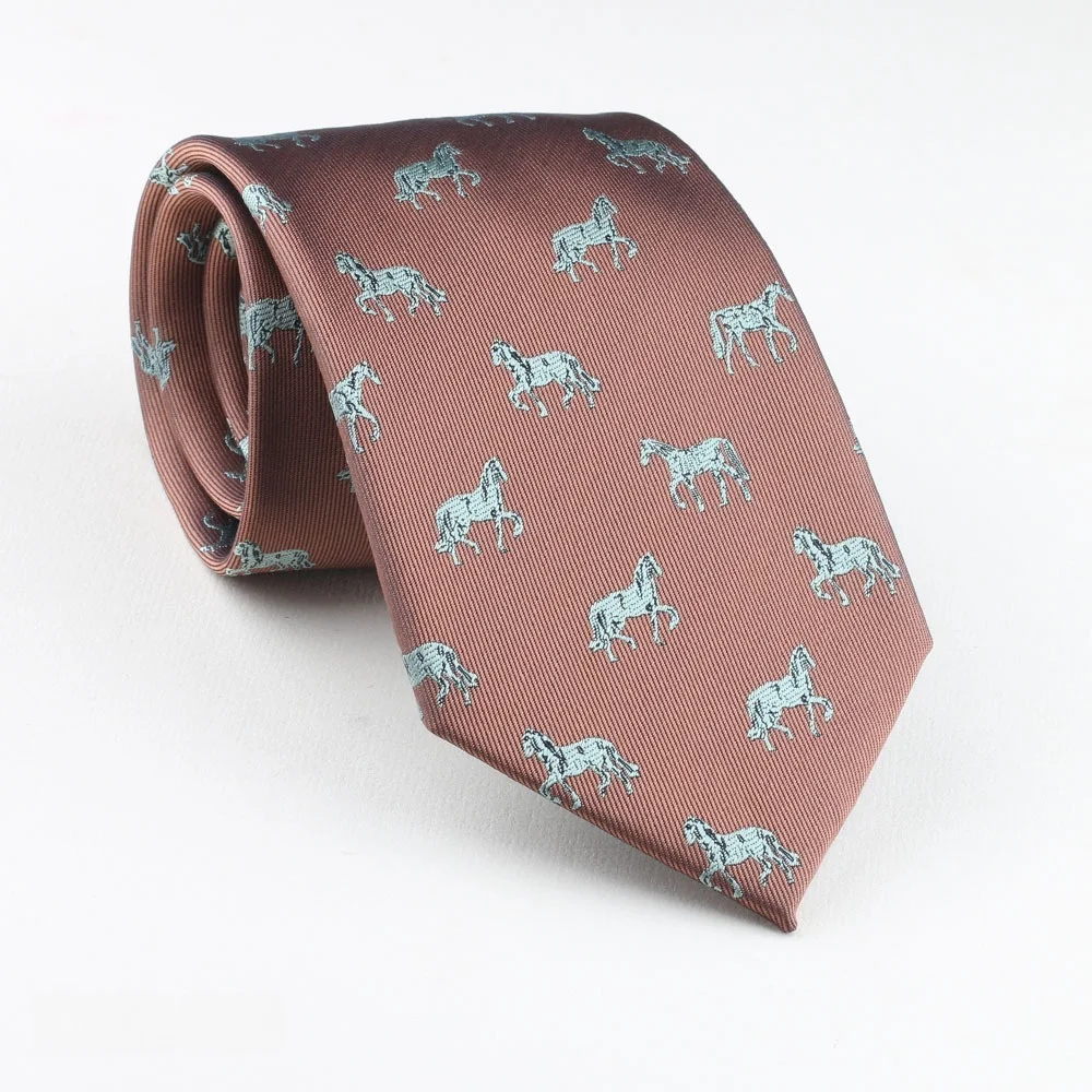 عالية الجودة الرجال الجاكار التعادل الحيوان بيزلي هندسية 8 سنتيمتر ربطة العنق اكسسوارات ارتداء اليومي قميص دعوى Cravat الزفاف رابطة عنق