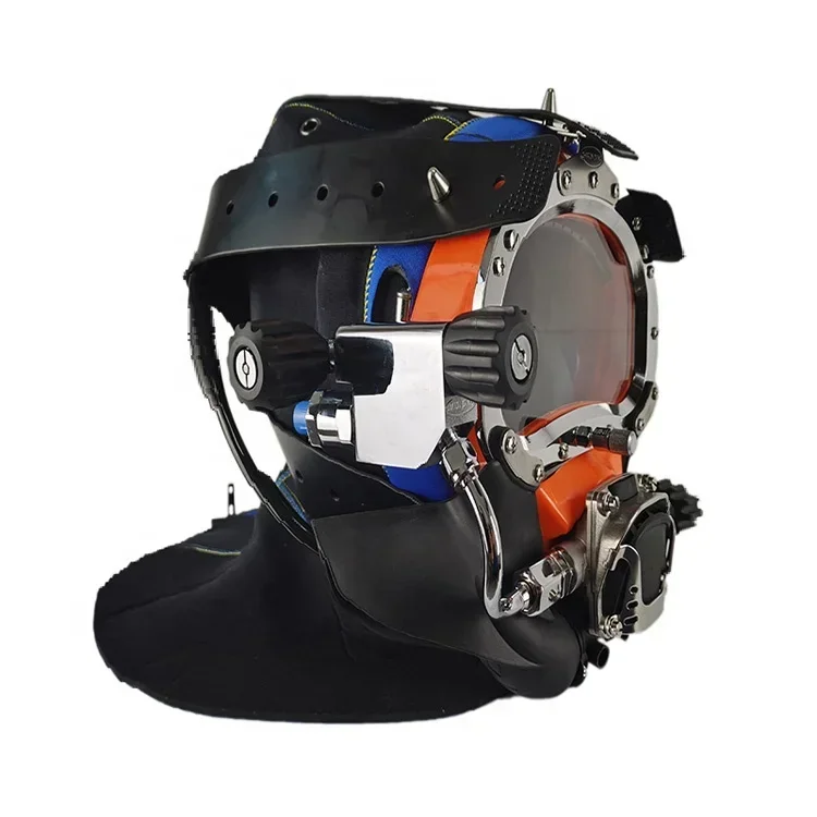 

Hot Sale Popular Safety Diving Helmet Scuba Marine Engineering Commercial Diving Helmet