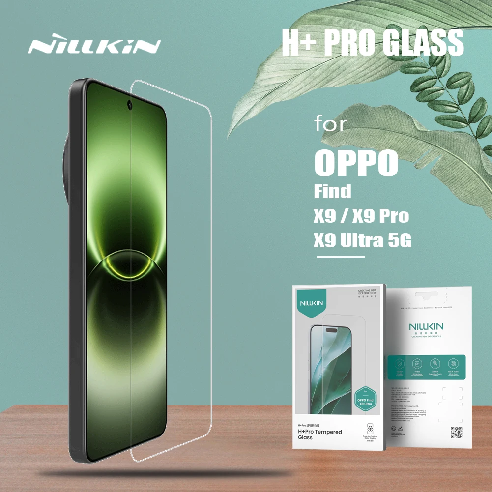 

For OPPO Find X9 Ultra / X9 Pro / X9 Nillkin H+PRO 2.5D Anti-Explosion 9H Hardness Ultra-thin Tempered Glass Screen Protector