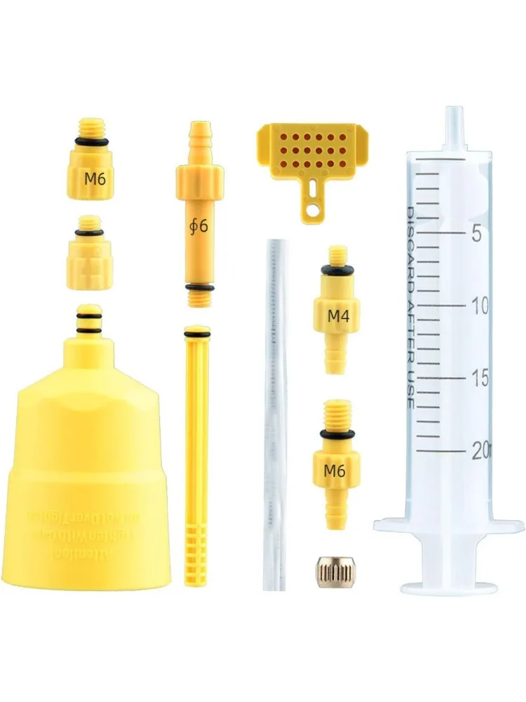 AliExpress NONE Bicycles Brake Bleeds Set Bikes Mineral Oil Hydraulic Disc Professional Tool Set Road Bikes Oil Mineral Brake Change Set