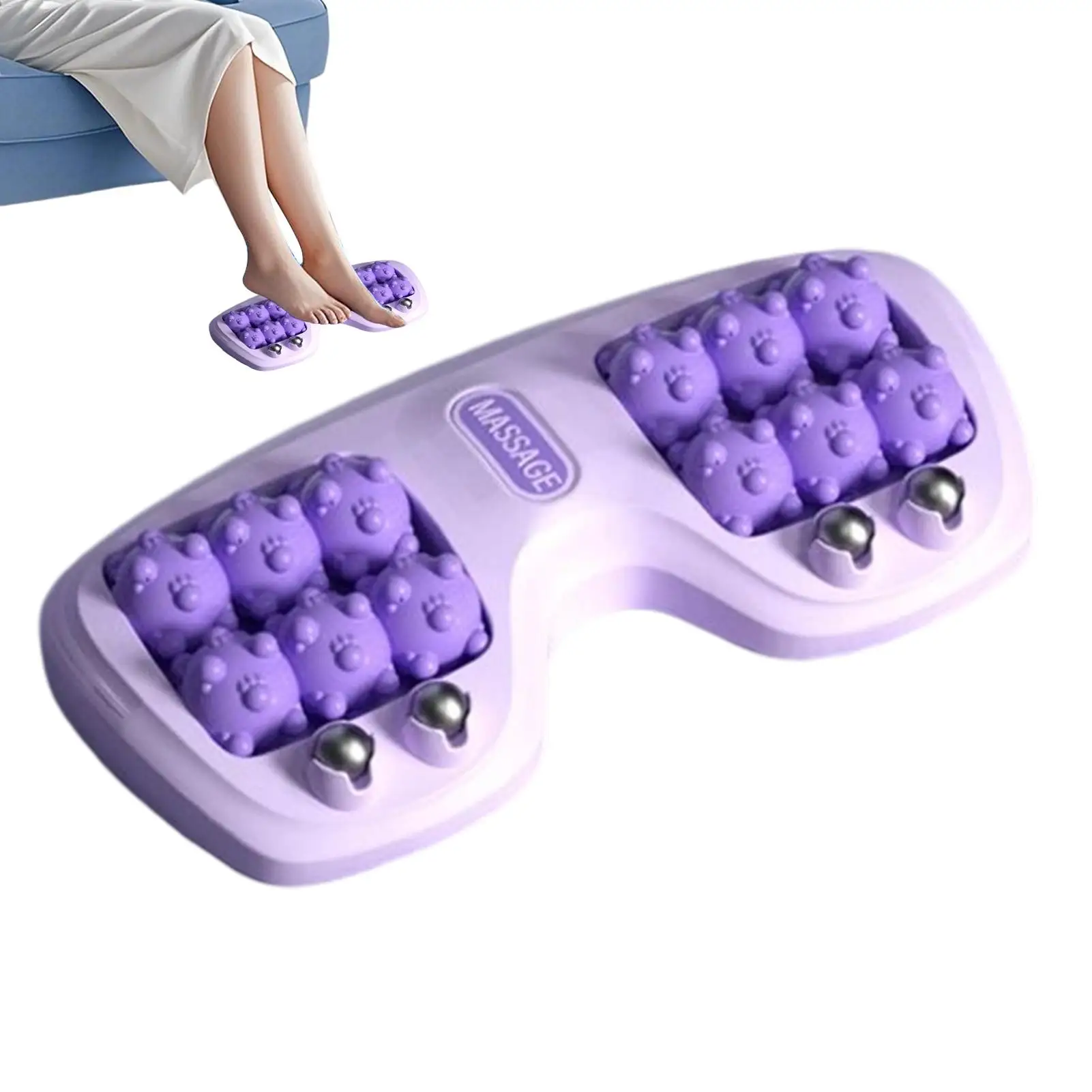 Fuß Roller Massage Fuß Massage Magnetische Perle Roller Multi-Punkt Fuß Massage Fuß Therapie Reiben Fuß Massage