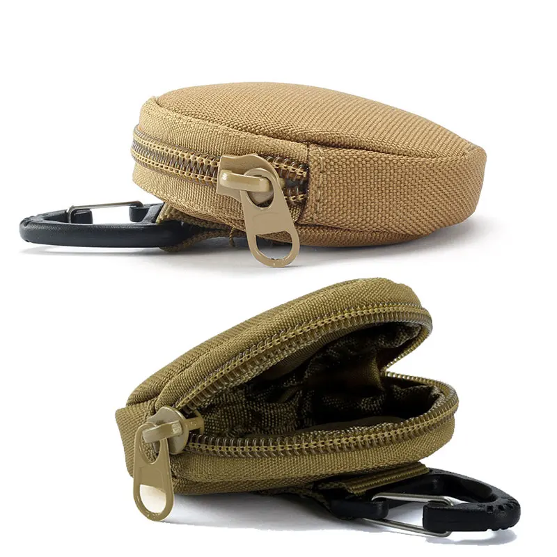 Ultralight Outdoor Bag Mini Purse Men's Coin Purse Zipper Coin Wallet Key Holder Small Money Bag Bag Wallet