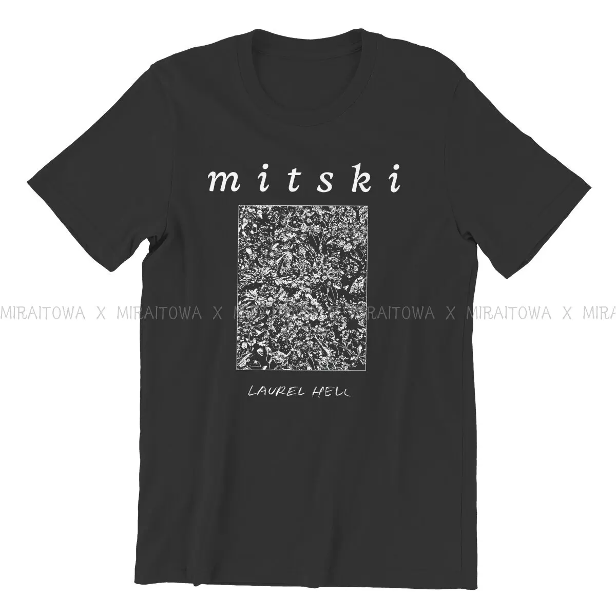 Newest TShirt for Men Mitski Laurel Hell Basic T Shirt Distinctive Birthday Gifts Streetwear