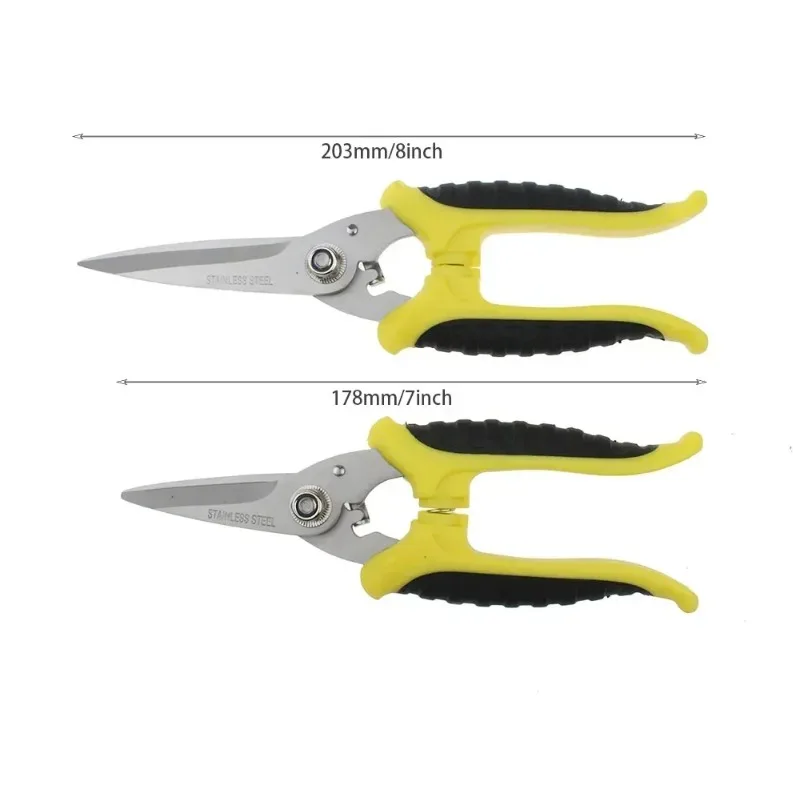 Wire Channel Stripping Pliers Stainless Steel Electrician's Shears Industrial Cable Scissors Electrician's Wire Channel Scissors