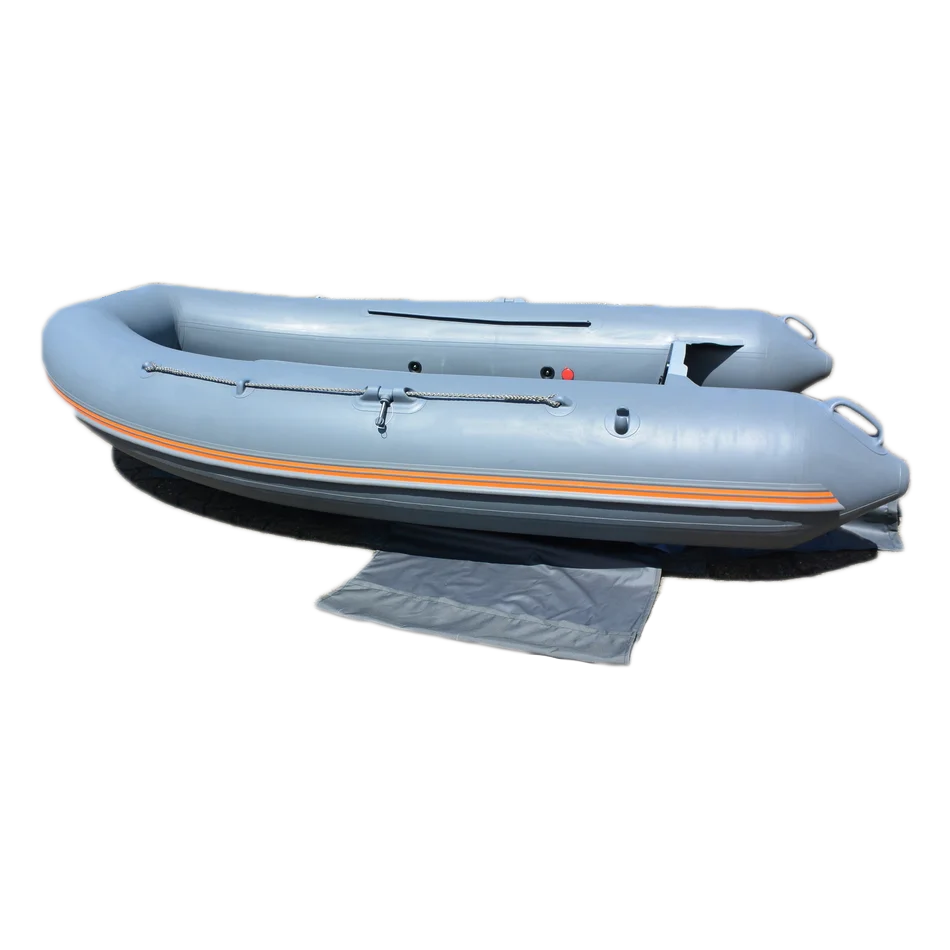Barco inflable Hypalon de suelo semirígido con casco rígido plegable de 2,75 m