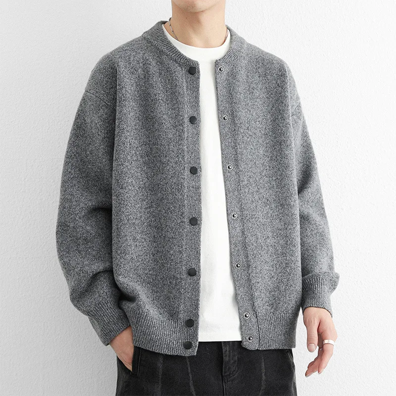 Image 4: Pull cardigan pour homme, vêtements pour homme, pull décontracté