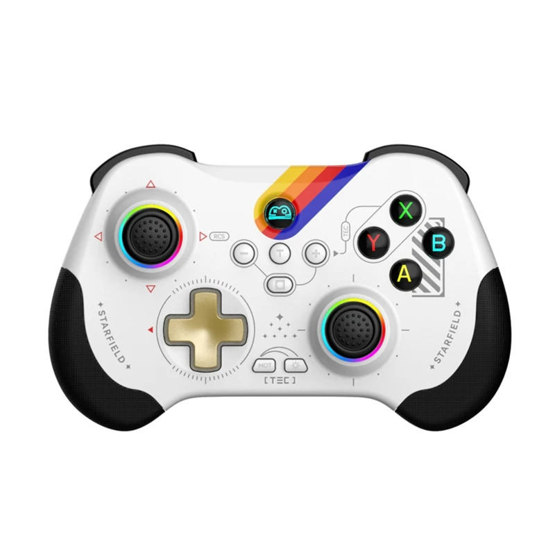 

AED5-Z01 Wireless Gamepad Gaming Controller Wake Up Joystick 6-Axis Gyro Joystick For Nintendo Switch Steam Deck PS3 PS4