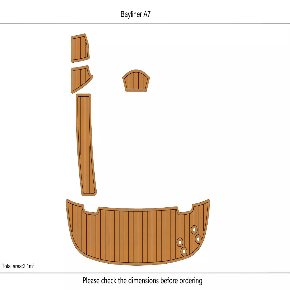 Bayliner A7 Swim platform 1/4