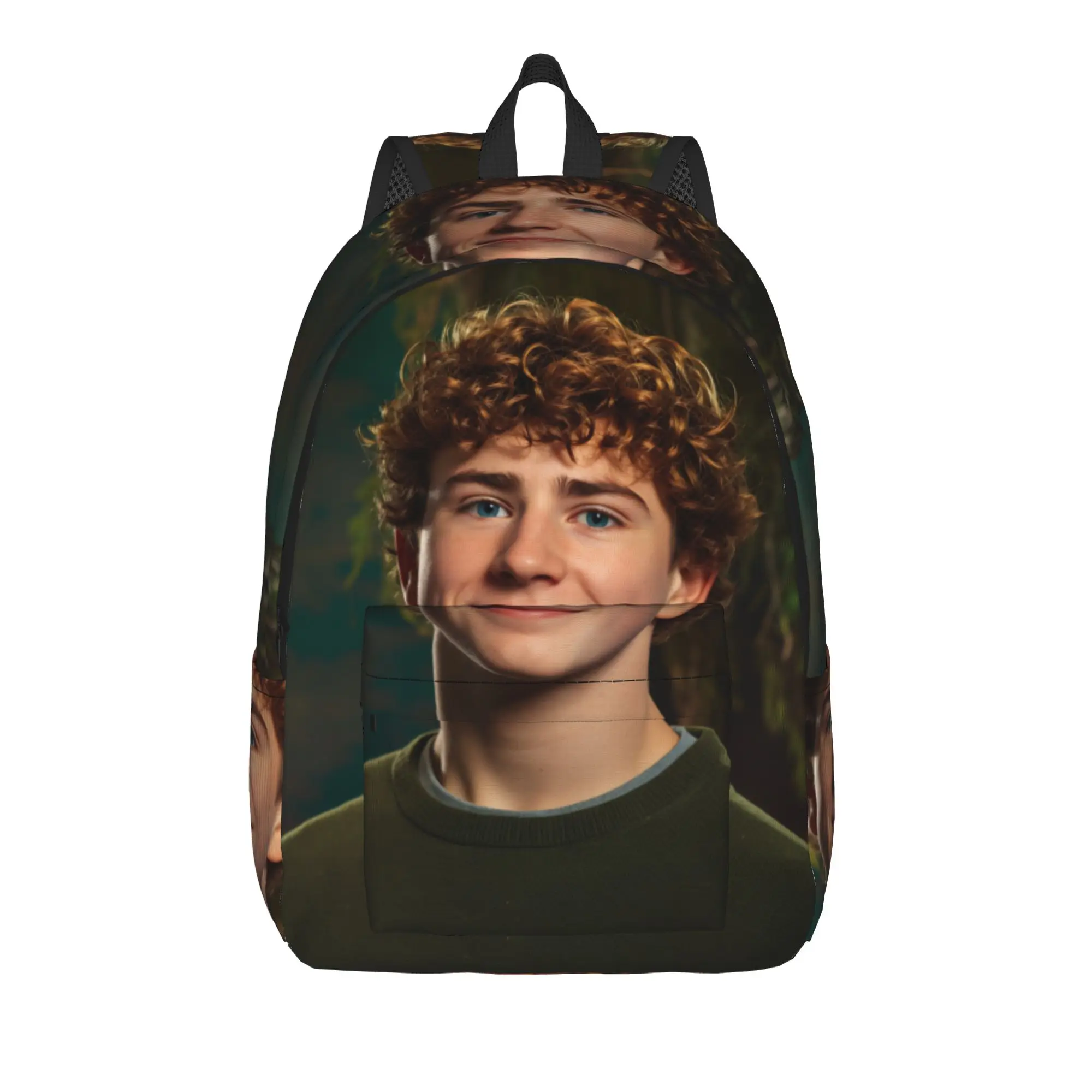 Walker Scobell Smile Mask USA Actor (9) Backpack  University Backpacks Student Designer Big School Bags Streetwear Rucksack