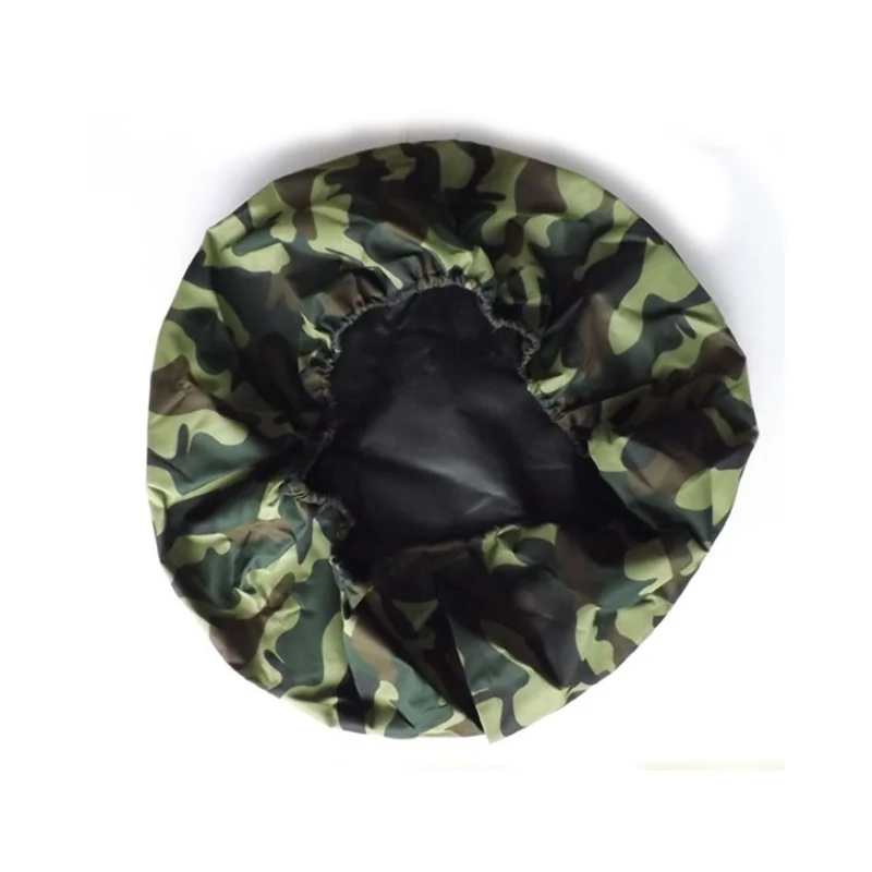 15inch Camouflage Green Car Spare Wheel Tire Tyre Cover Protector Tire Storage for RV Camper Truck Trailer Bus Van Lorry