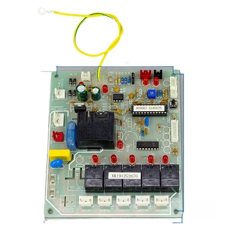 For Ice Maker Control Board Mainboard Computer Board Replacement Parts Compatible with Multiple Ice Making Machines