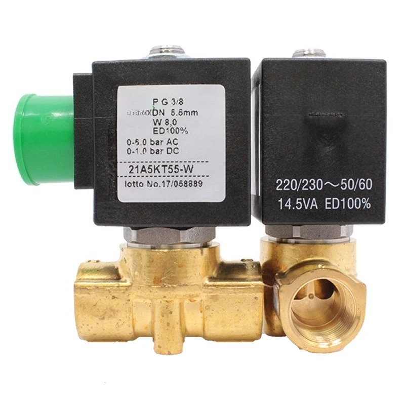 Electromagnetic Valve 21a5kt55 220v Dn10, Two Normally Closed Electromagnetic Switching Valves Garden Tools Car Accessories