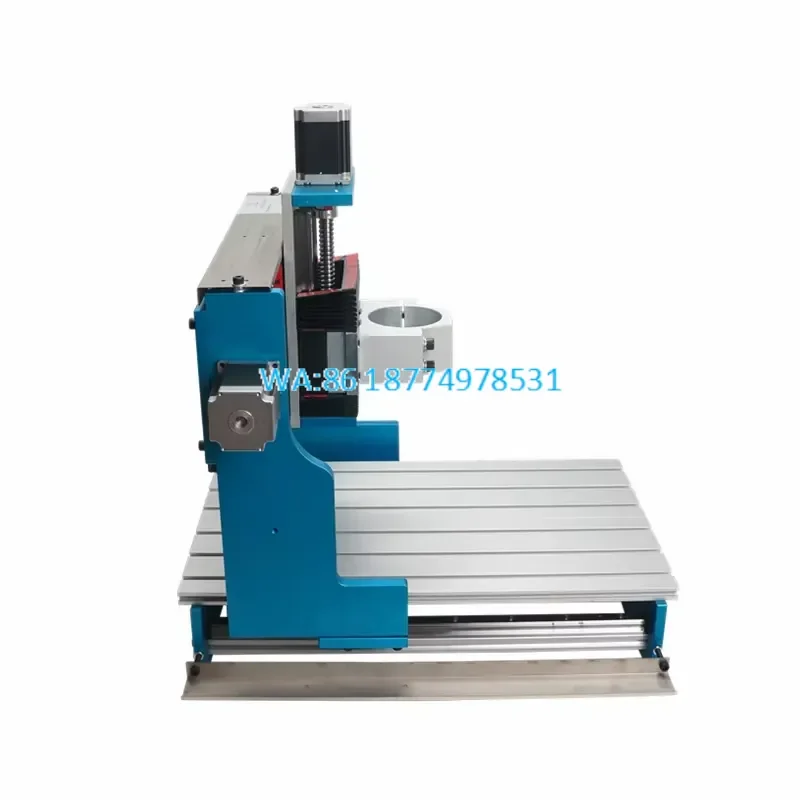 Wmwmnu DIY CNC Router 3040 Metal Frame Linear Guideway Stepper Motor Nema23 Wood Router Carved on Metal PCB Milling 4