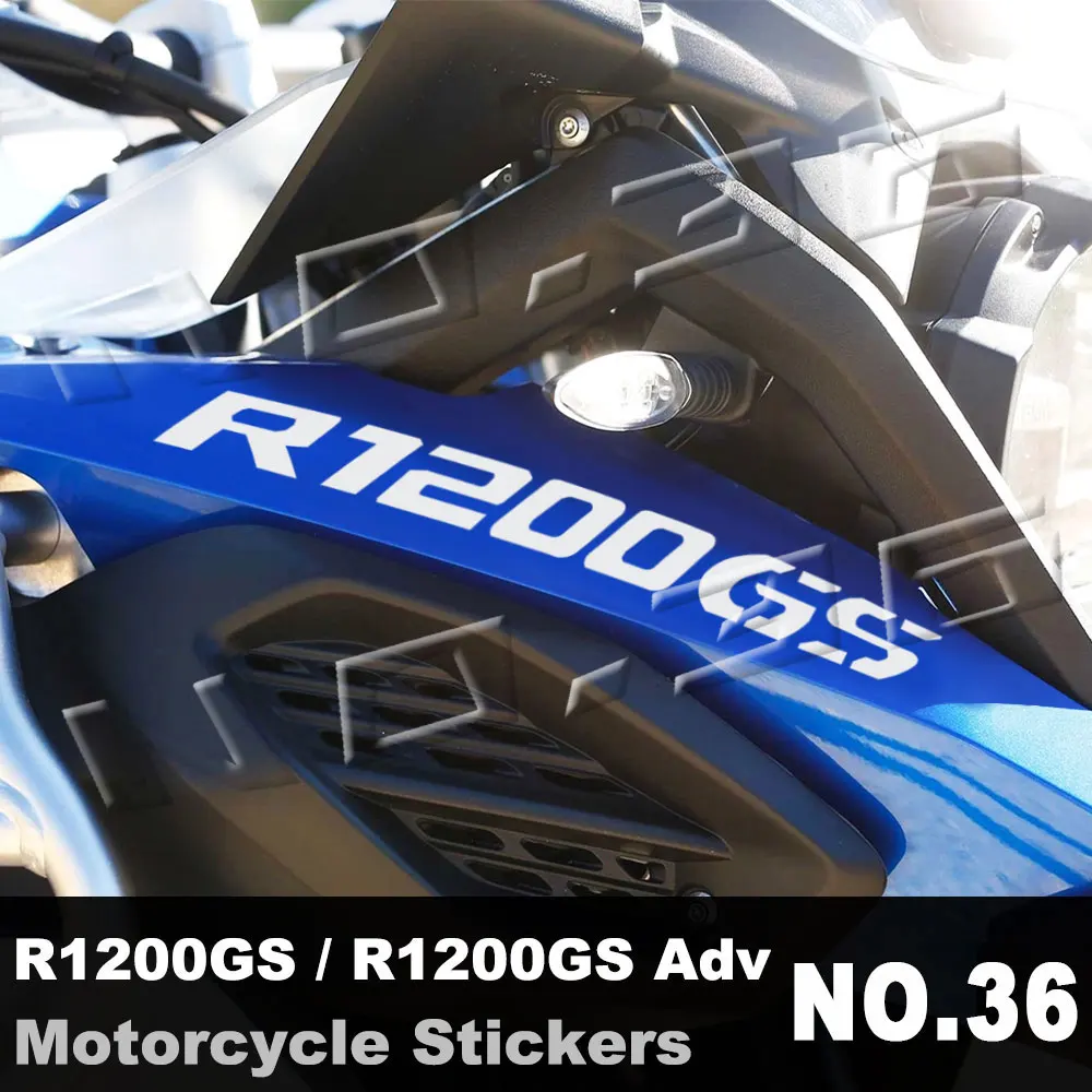 Per R1200GS R1200 Gsa 1200GS ADV LC adesivo moto Motocross carenatura decalcomania accessori impermeabile 1 paio