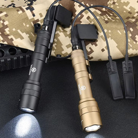 Tactical Surefir M600 Flashlight M600U LED Spotlight With 45° Offset Adaptive Light Mounting Metal Base For 20MM Picatinny Rail