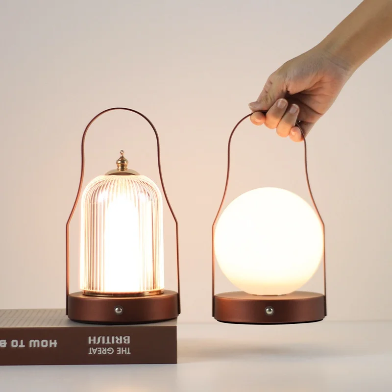 

LED portable minimalist desk lamp, night light, creative moon charging wall mounted light, multifunctional ambient light