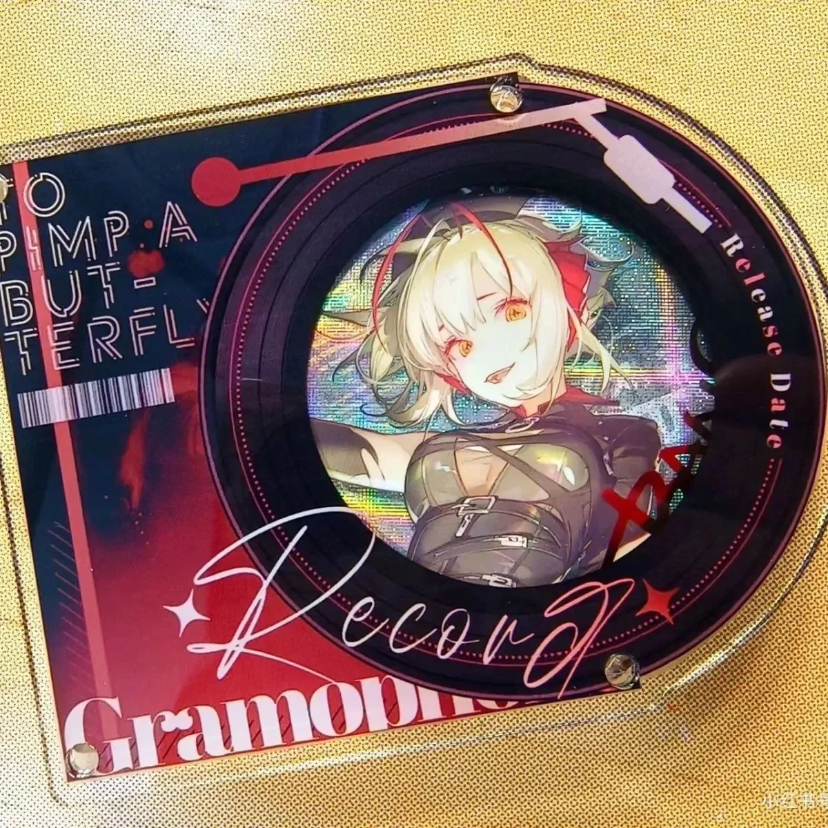 Cosplay acrylic CD disc tray, display and storage, brick clear and high aesthetic decoration, give to girlfriends and friends
