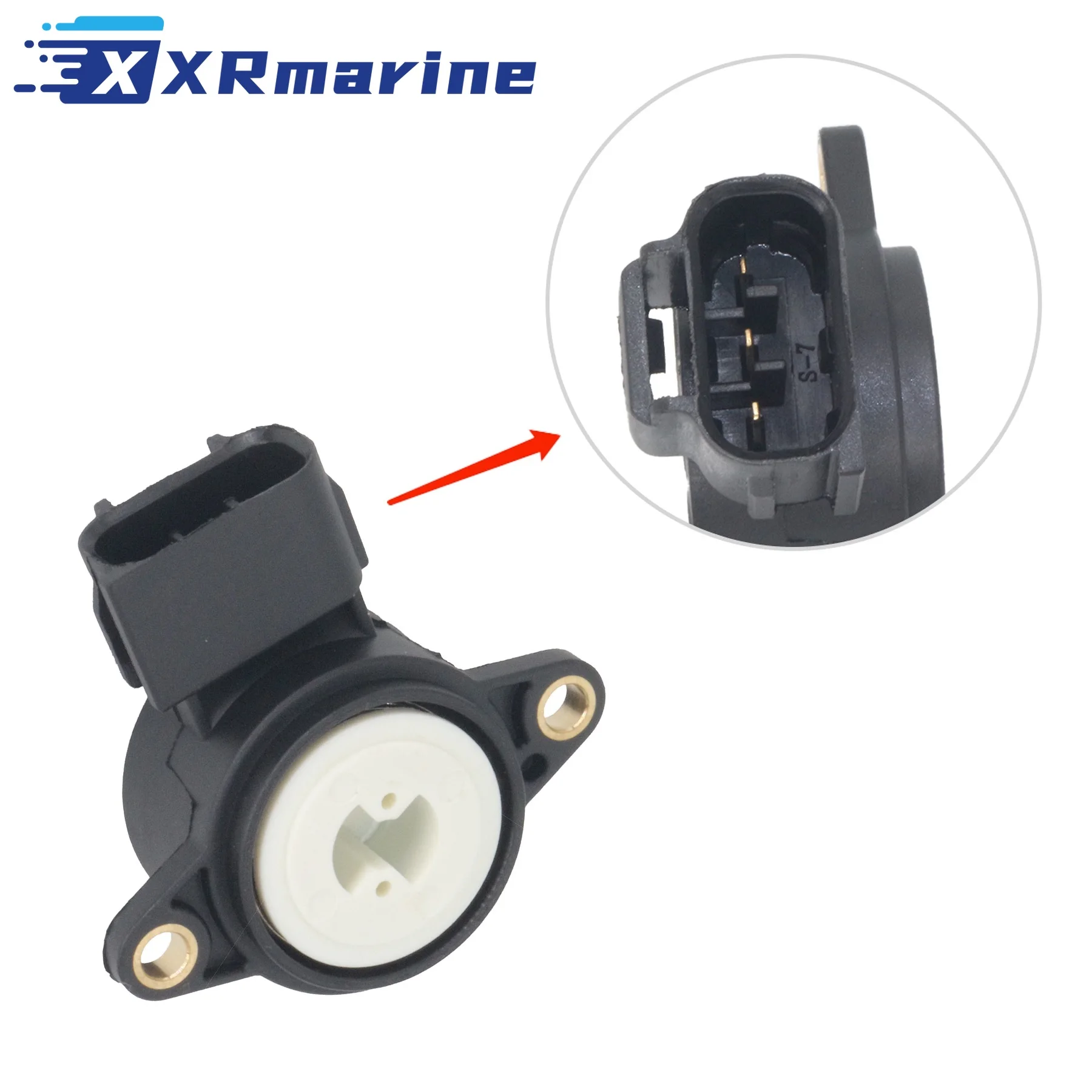 Throttle Sensor For Yamaha F60 F75 F90 TJR/LA/LHA 6C5-85885-00-00 7230-16M90