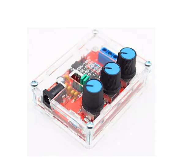 10 * Fungsi Generator Sinyal Kit DIY Output Sinus/Segitiga/Persegi 1Hz-1MHz Generator Sinyal Amplitudo Frekuensi Dapat Disesuaikan XR2206