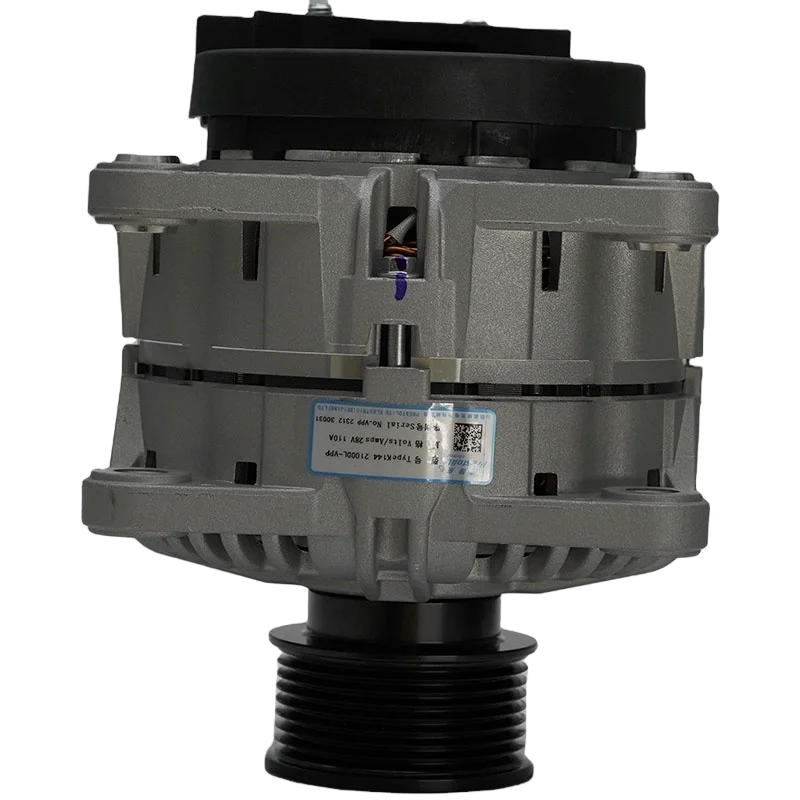 bus parts Hot Selling K144 2100DL 28V110A Car G aso line Electric Generator New Condition Automobile Alternator Bus De vice