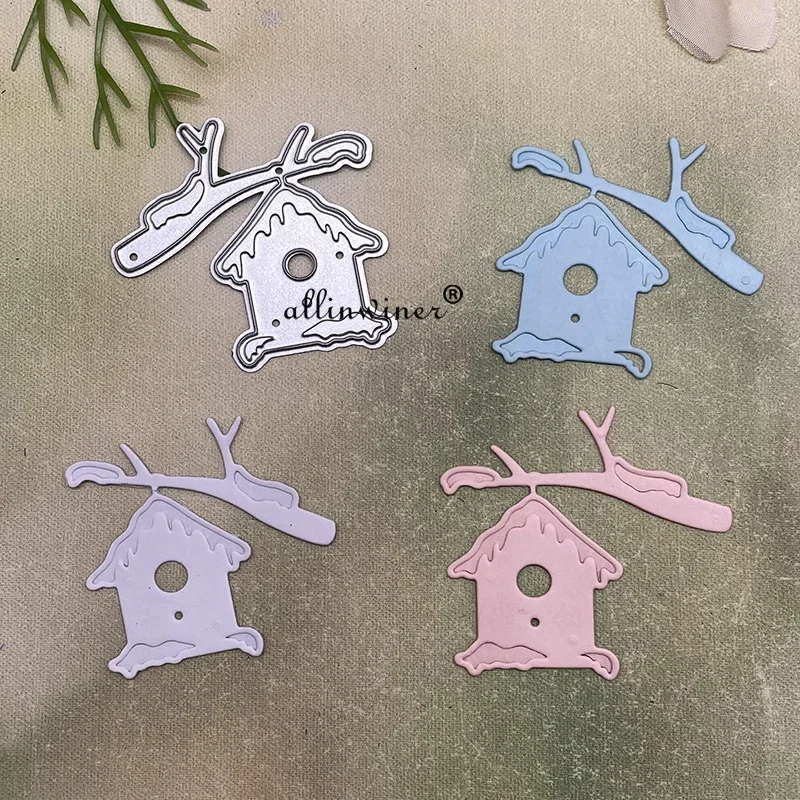 Branch bird's nest Metal Cutting Dies Stencils Die Cut for DIY Scrapbooking Album Paper Card Embossing