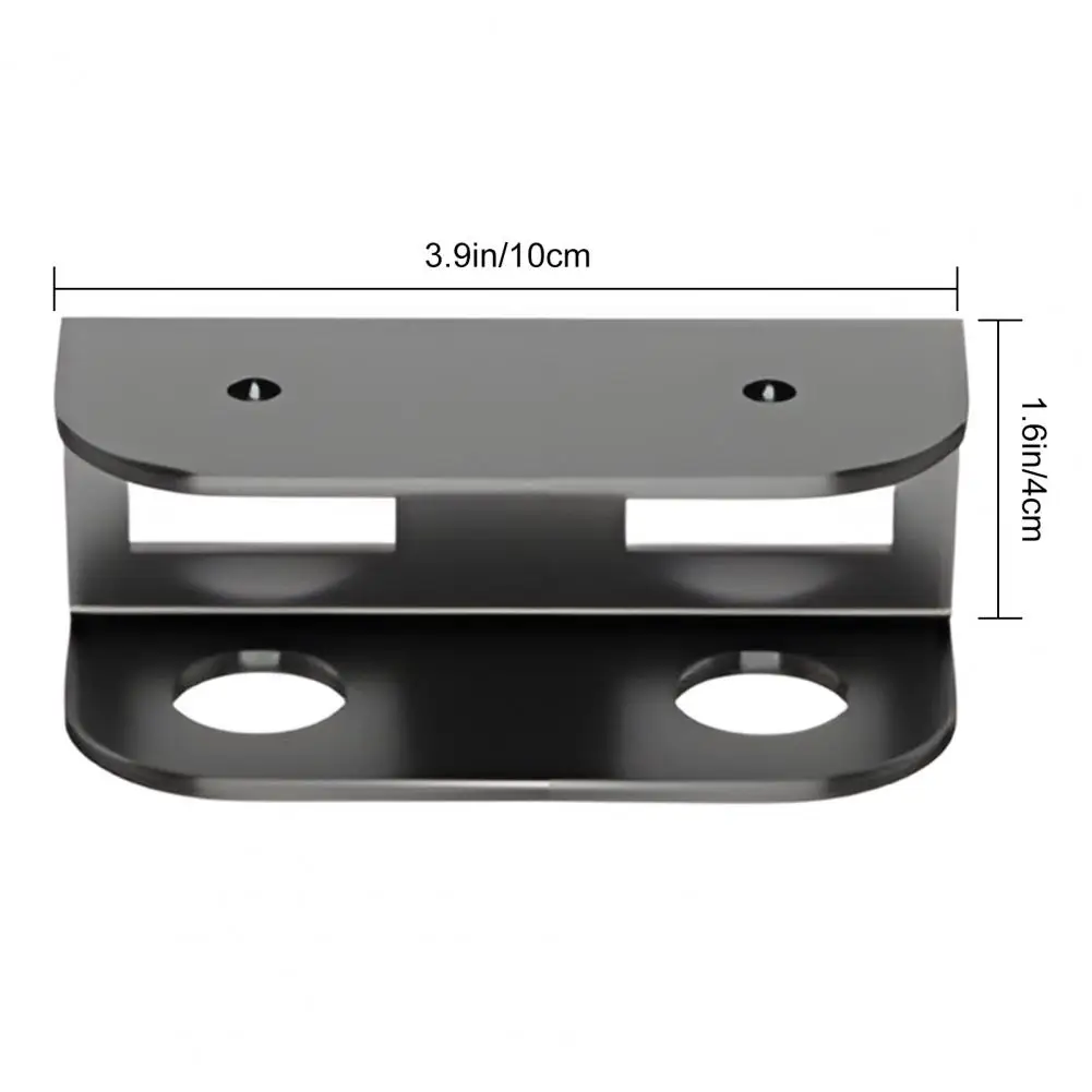 Sturdy Laptop Bracket 3pcs Under-desk Laptop Storage Mount Strong Load-bearing Notebook Holder High Stability Easy for Workspace