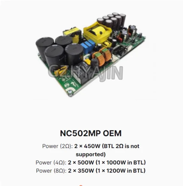 Dutch module Hypex NC252mp 502MP amplifier board