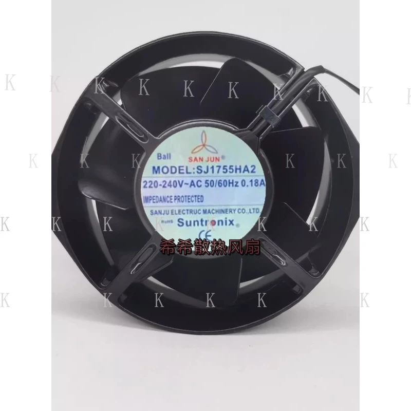 C  FOR SANJUN SJ1755HA2 17055 220-240V 0.18A 17CM Axial Cooling Fan