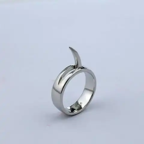 Attack on Titan Ring Woman Annie Leonhart Rings for Women Ani Reonhato Anime Accessories Fashion Cosplay Jewelry Unisex Trinket