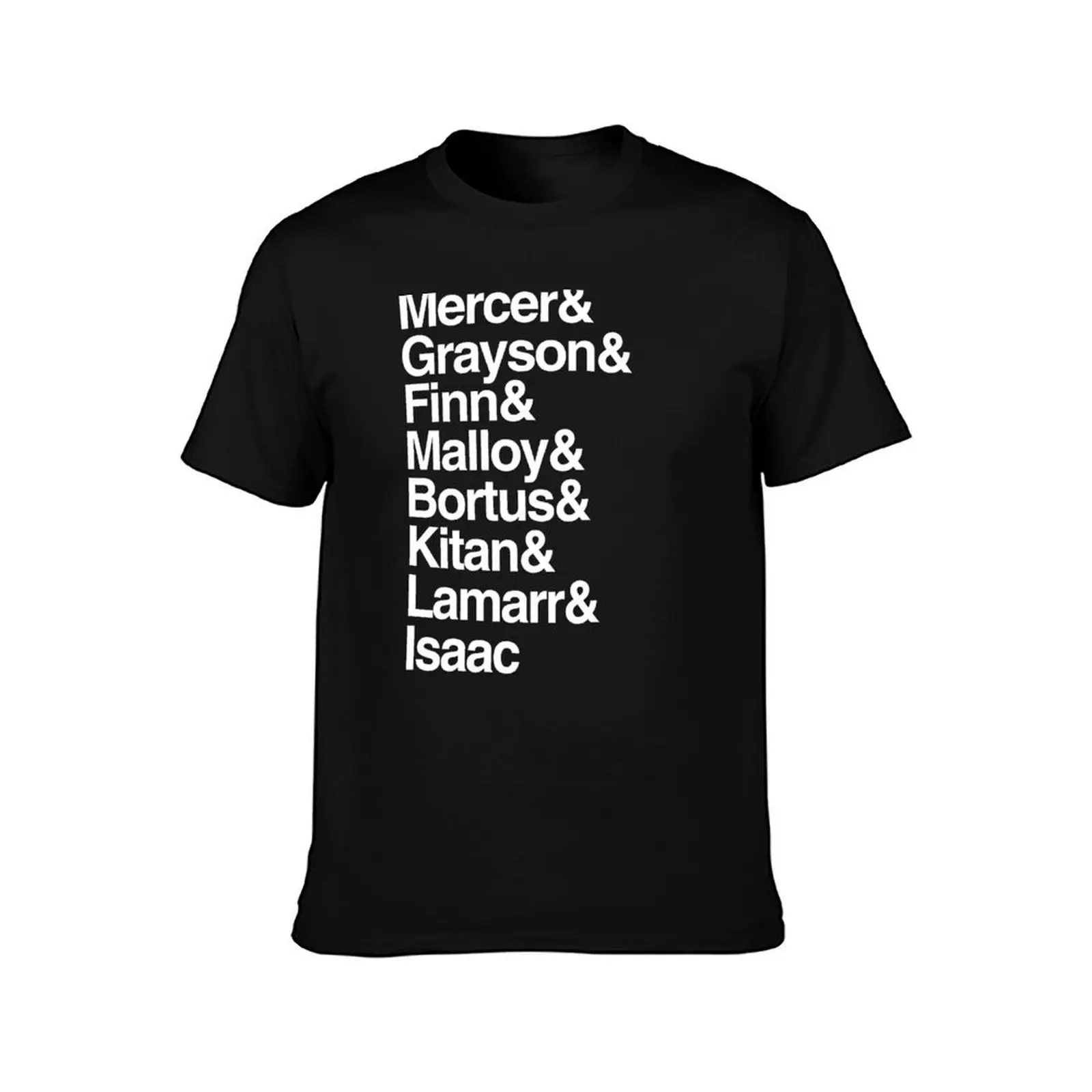 The Orville characters list T-Shirt Minimalist Graphic Tee Shirt T-Shirt