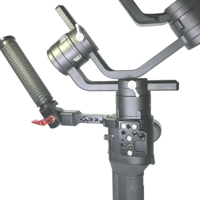 

24-часовая ручка для доставки для Ronin-SC с креплением на холодный башмак, монитором/микрофоном/светодиодной подсветкой, низкоугольным выстрелом, подвесом для видео